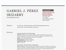 Tablet Screenshot of gabrieljperez.com